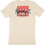 Good Hogs Follow Smoke Natural Short Sleeve T-Shirt