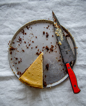 Pumpkin Cheesecake with Gingersnap Cookie Crust