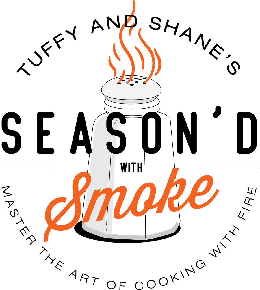 "Season'D With Smoke" Spring Class April 12, 2025  In this new series , Tuffy Stone and Shane McBride teach recipes on the grill and the smoker, using seasonal ingredients at their peak of goodness and giving them the perfect touch of smoke. Richmond, Va.