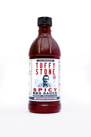 Tuffy Stone Spicy BBQ Sauce (2 Bottle Minimum, Mix & Match)