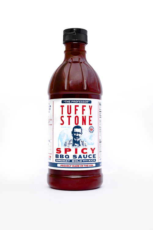 Tuffy Stone Spicy BBQ Sauce (2 Bottle Minimum, Mix & Match)